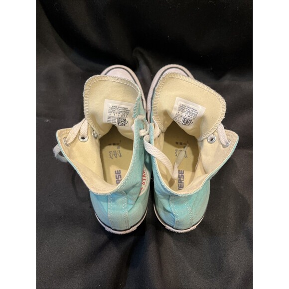Converse Chuck Taylor All Star High Tops Cyber Teal Sizes W 7 M 5 Great Con. - Picture 8 of 9